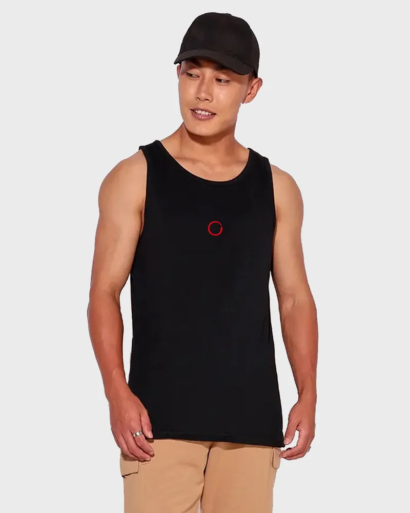 بيواكوف Men's Black Warriors Graphic Printed Vest